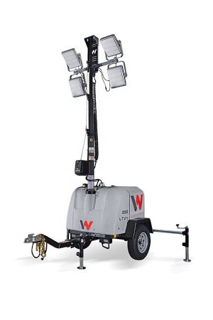 TORRE DE ILUMINACIÓN 4 FOCOS 5 KW MOTOR DIÉSEL