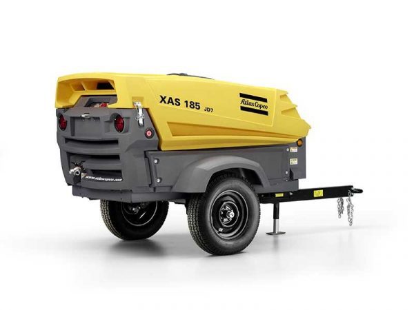 COMPRESOR ATLAS COPCO 185 PCM (INCLUYE MANGUERAS Y LUBRICADORES)